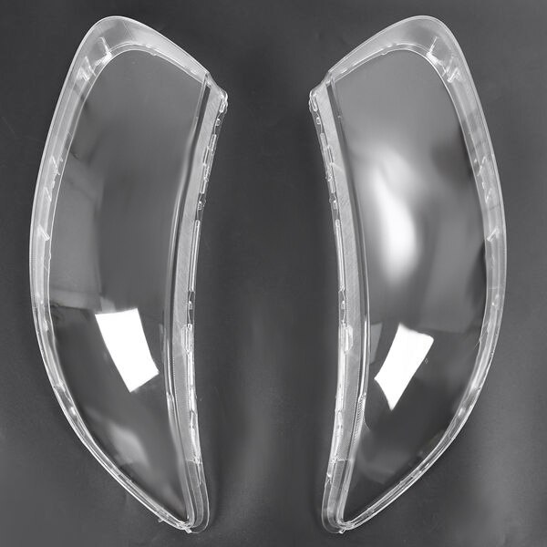 Car Clear Lens Shell Cover Front Headlight Cover Replacement for Hyundai Santa Fe