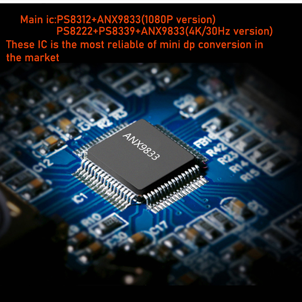 Kabel adapter mini DisplayPort na HDMI 4K VGA DVI 3-w-1 1080P piorun mini DP na VGA HDMI DVI konwerter dla Maców Laptopów PC