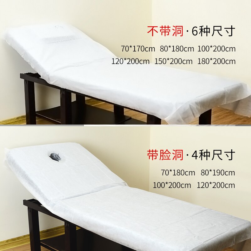 Massage Tafel Sprei Rok, Cover, Met Gezicht Gat, Mobiele Telefoon Tas, Tafel Bed Draperen. Vel.