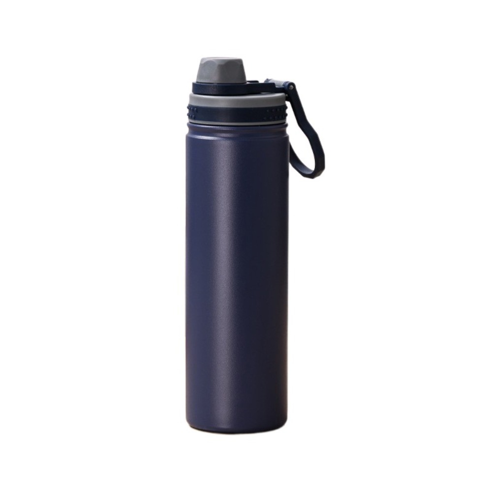 Taza Termo al vacío de acero inoxidable, taza aislante minimalista a la , taza de café de gran capacidad de 750ml para coche: green