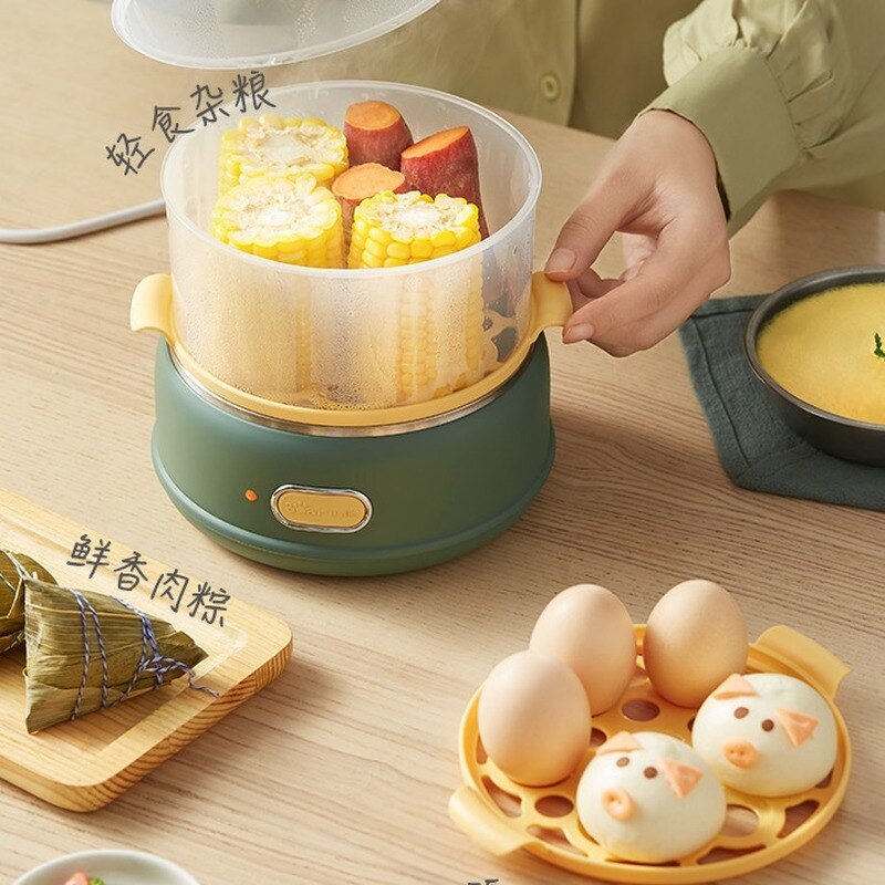360W Egg Boiler Electric Egg Cooker Steamer Poacher Multifuctional Corn Milk Heating Breakfast Machine Bear/ZDQ-B14E8