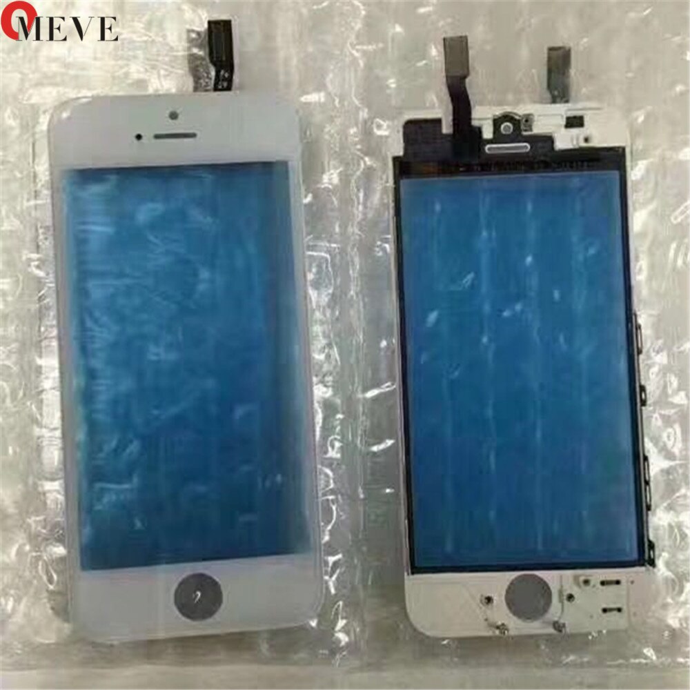 Touch Screen Digitizer + Frame Per il iPhone 6 6S 6P 5S 5C 5G 7G 7P Più Touchscreen Frontale Touch Panel Obiettivo di Vetro Accessori Del Telefono