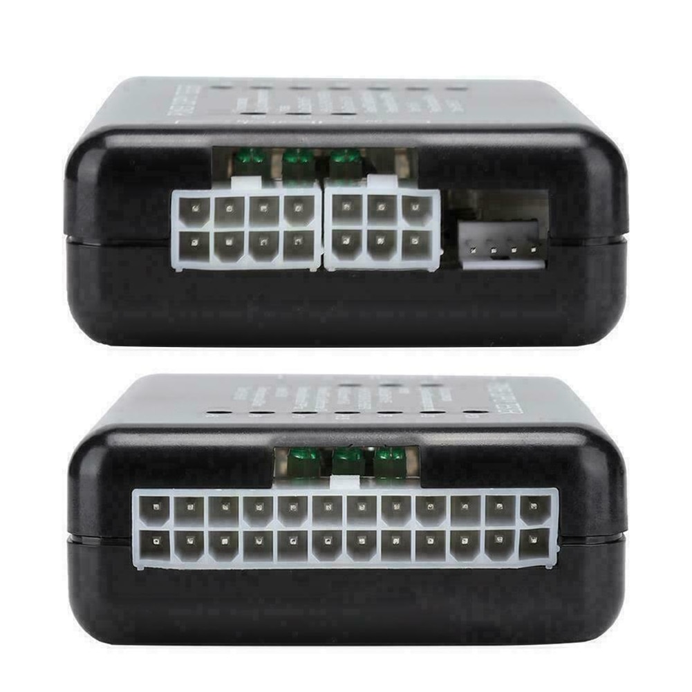Meter SATA Led 12V 5V 3.3V Mini Accurate Power Supply Tester HDD PSU ATX 20/24 Pin PC Computer Measuring Check Fault Detection