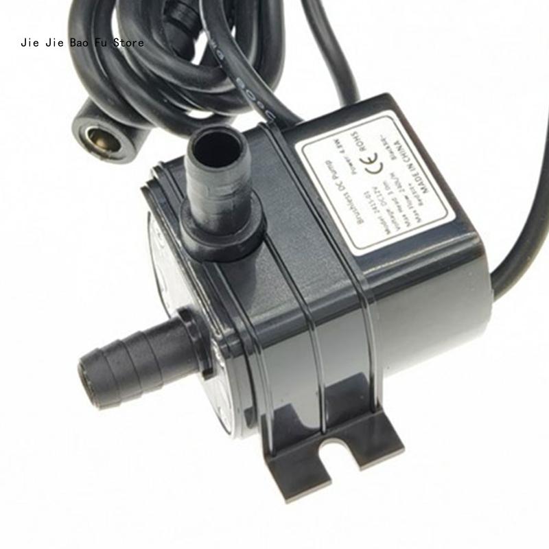 Ultra-leise 12v 4,8 w 240l/h Durchfluss wasserdichte bürstenlose Pumpe Mini Tauch wasserfilter Fisch für Tank brunnen Pum