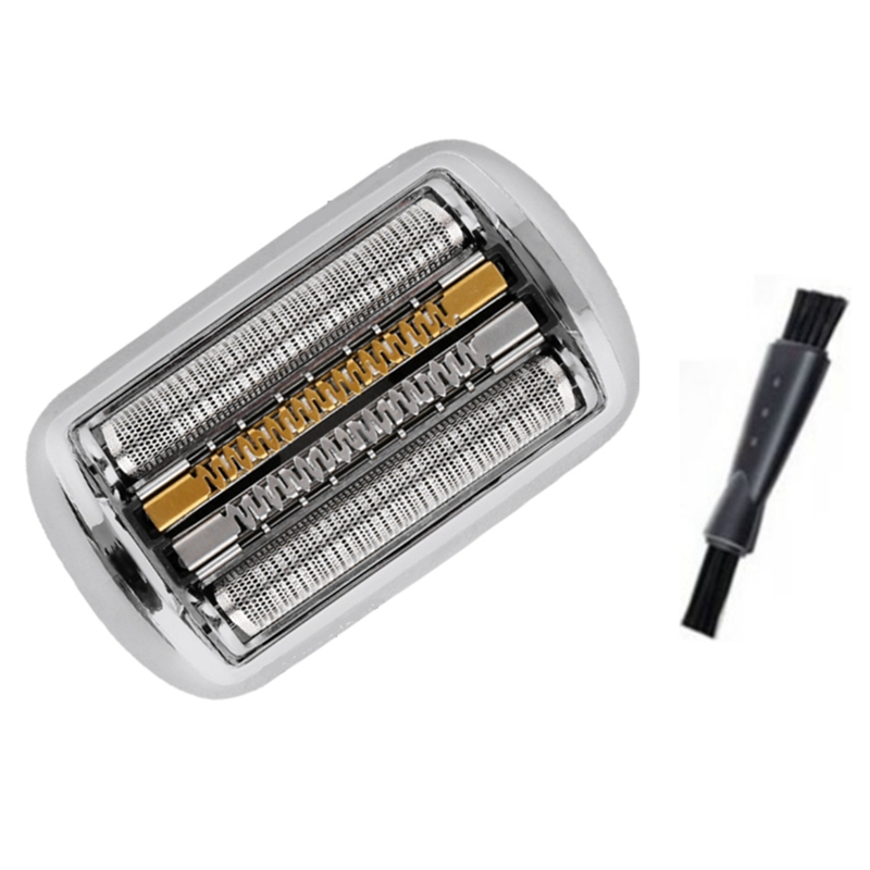 92S Vervangende Scheerkop Voor Braun 9-serie Folie Scheerapparaat 9040S, 9080cc, 9093S, 9095cc, 9240S, 9242S, 9260S Met Borstel