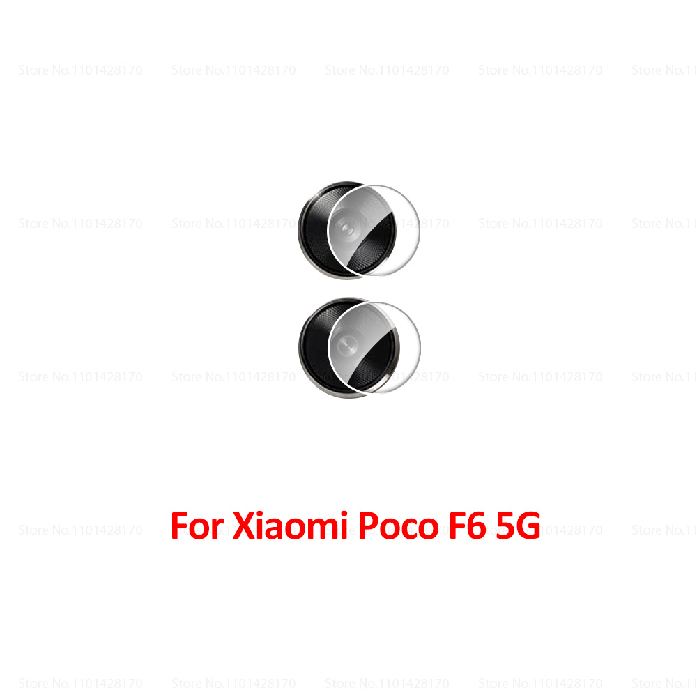 3-5 pièces couverture arrière de caméra pour Poco X7 Pro 5G protecteur de caméra lentille verre trempé Xiaomi Poco F7 Ultra X6 F6 M6 Pro 4G Film d'objectif: other / Bundle1