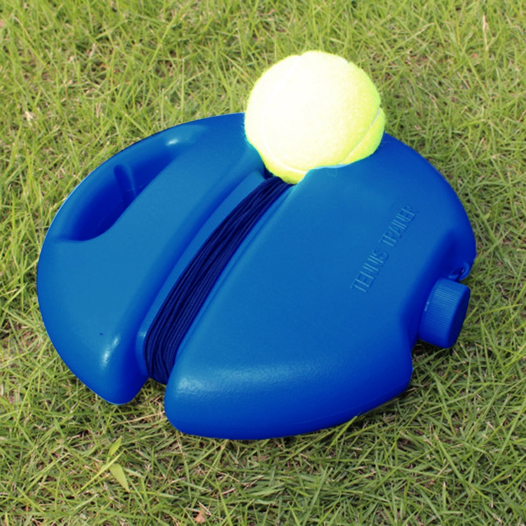 Palline da Tennis singole allenamento palle da allenamento Back Base Trainer strumenti e Tennis esercizio autostudio rimbalzo palla battiscopa