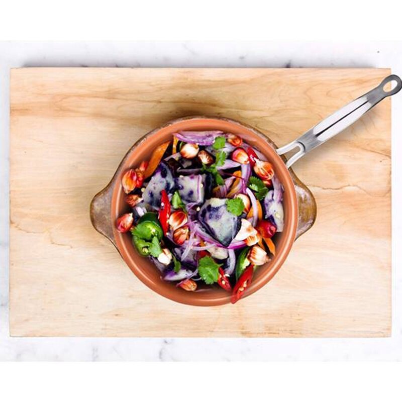 Koper Steelpan Non-stick Pan Biefstuk Met Keramische Coating Lange Handvat