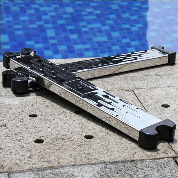 304 rustfritt stål basseng anti -slip pedal undervanns trinn erstatning trapp svømming dykking basseng tilbehør