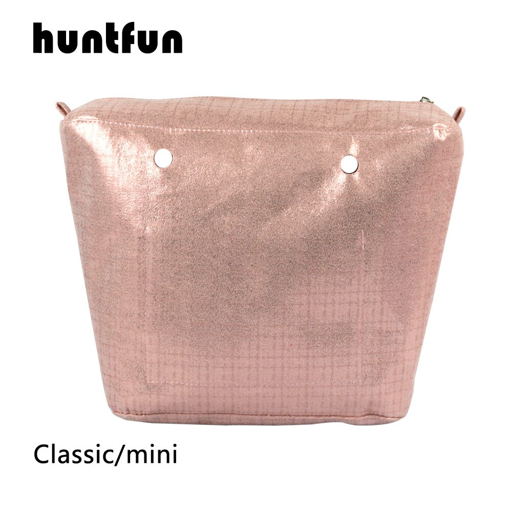 huntfun 1 piece Gilding Waterproof Inner Lining Obag colorful Insert for Classic Mini O bag Women's shoulder bags Handbags