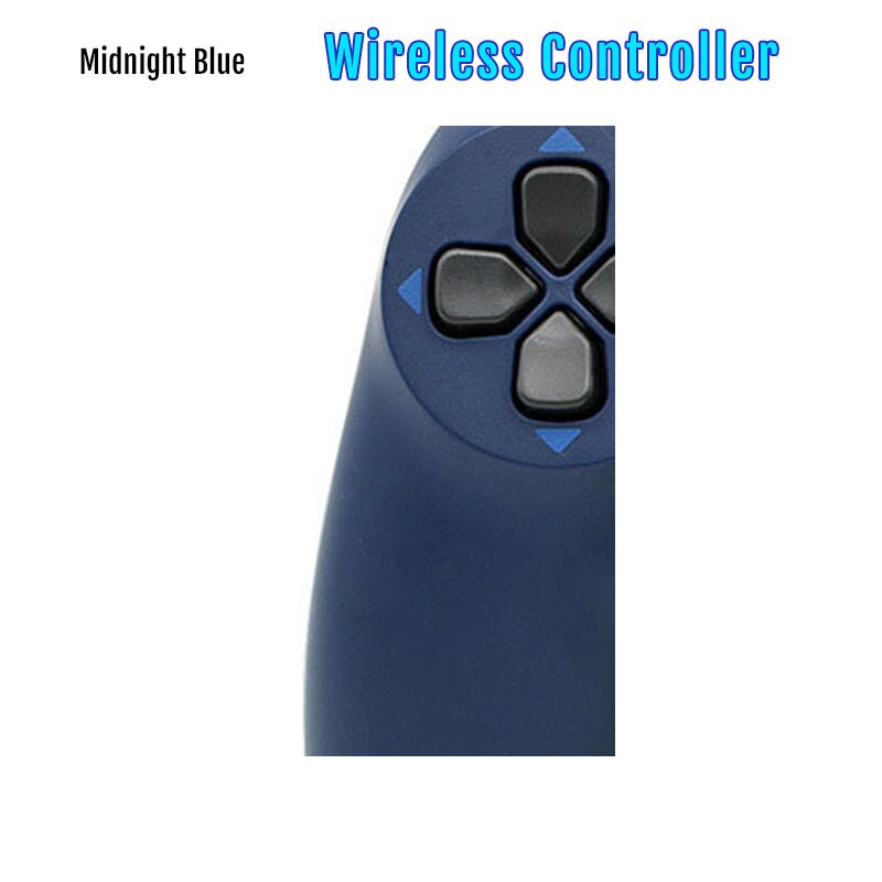 Wireless / Wired Controller For PS4 Bluetooth 4.0 DualShock Mando Gamepads ps4 Joystick: Wireless Mid Blue