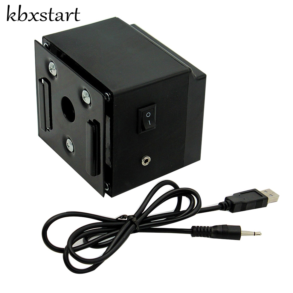 Kbxstart bbq -motor usb -grill rotisserie grillspett med 4 varv / min utgångshastighet 0-40 kgf.cm kraftig elmotor