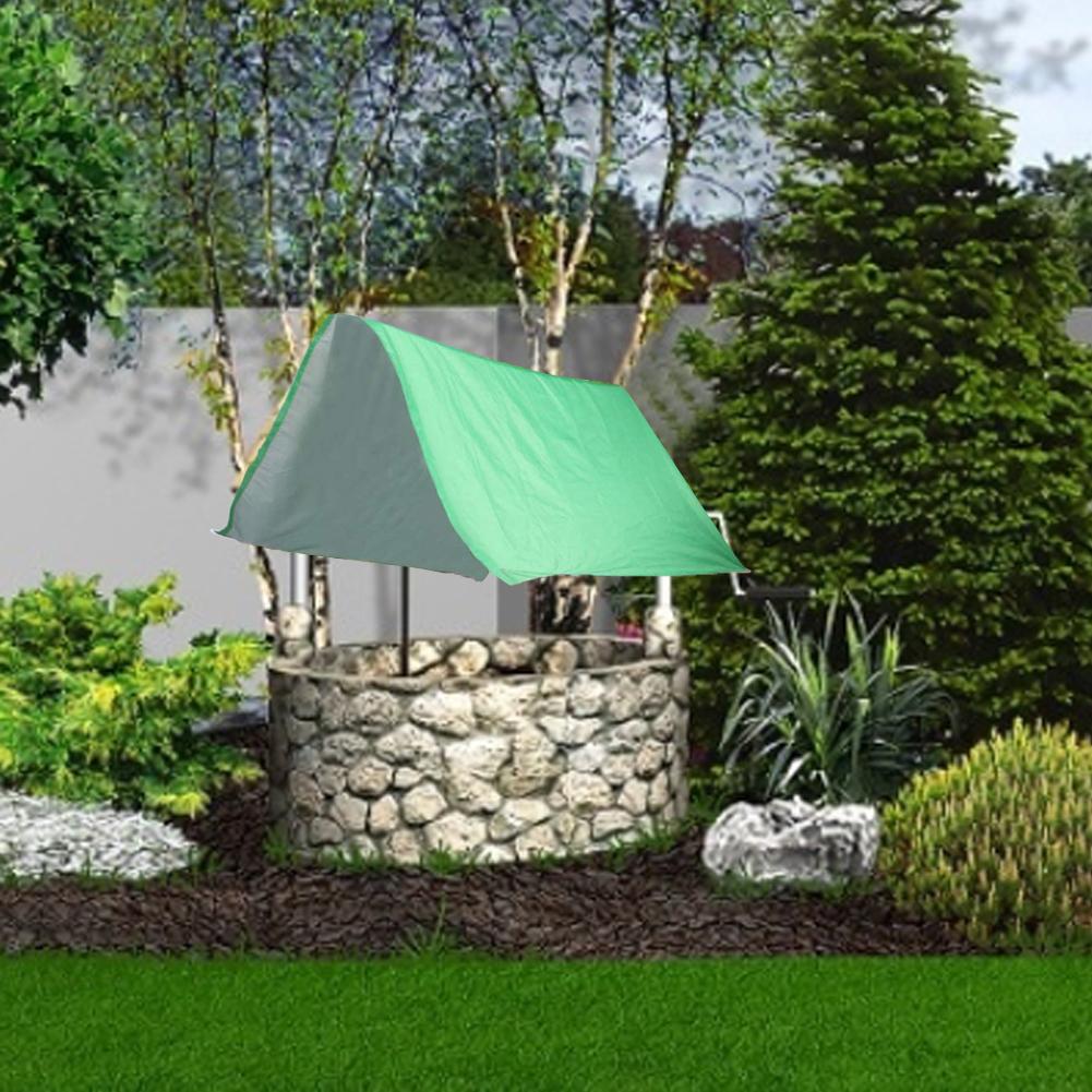 Cubierta de techo para jaula de pájaros para exteriores, cubierta impermeable para Patios, ligera, para exteriores, jardines, jaula para pájaros, Protector de techo # 4O