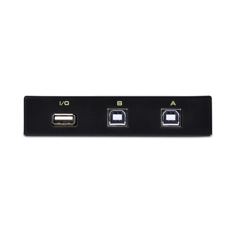 2 Port USB2.0 Manual Sharing Switch Box for 2 Computer PC To Share 1 Printer Scanner switcher FJ-1A2B