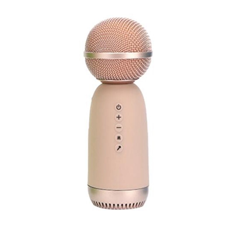 Wireless Bluetooth Karaoke Microphone Cute Speaker Handheld Microphone Player Singing Recorder Portable Mic: Other