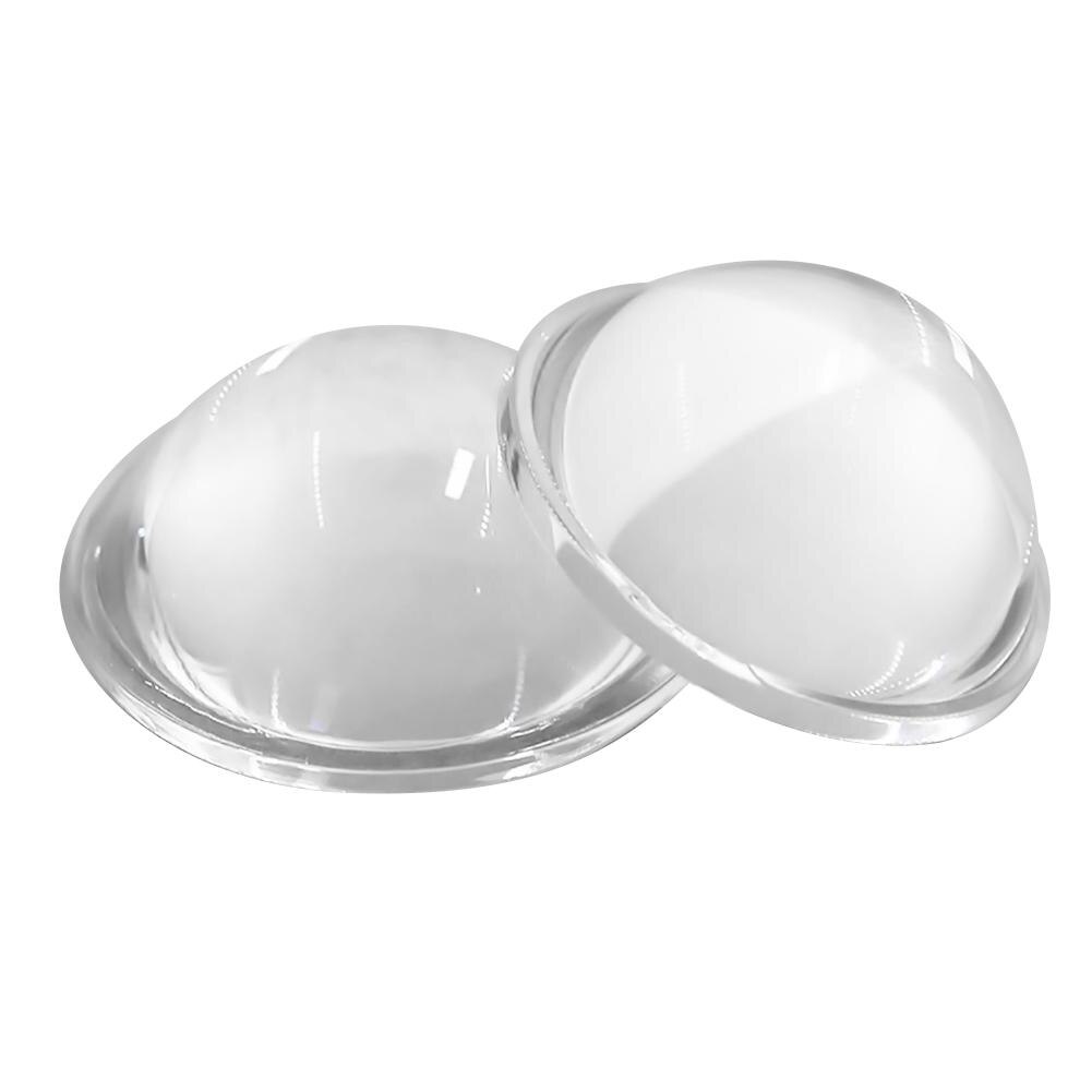 Justerbar vinkel 30/44/54/66mm plano-konveks glasslinje ledet konveks kondensatorlinse optisk fokuseringslinse for led-spotter 1pc j3