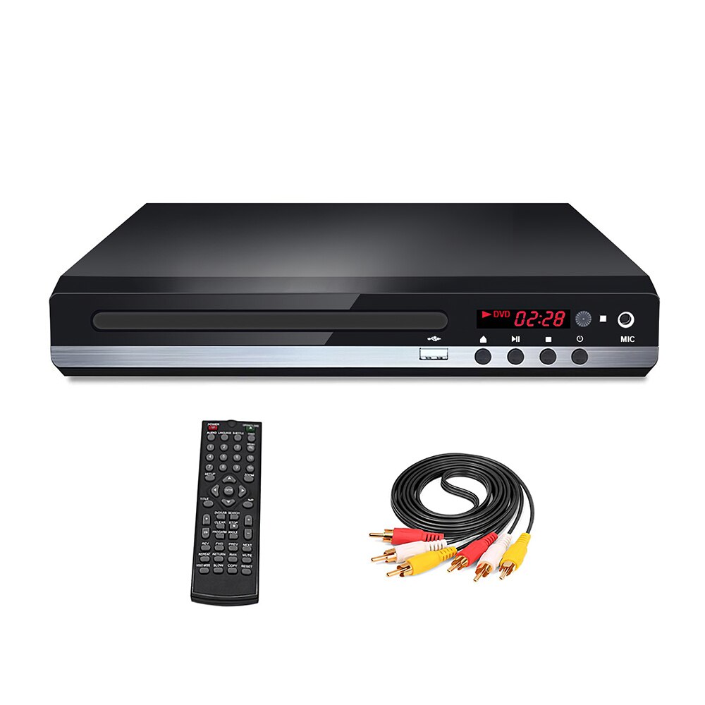 High Definition Portable DVD Player HDMI DVD 229 Player EVD Player Supports U Disk Playback VCD Player Durable CD Player: EU