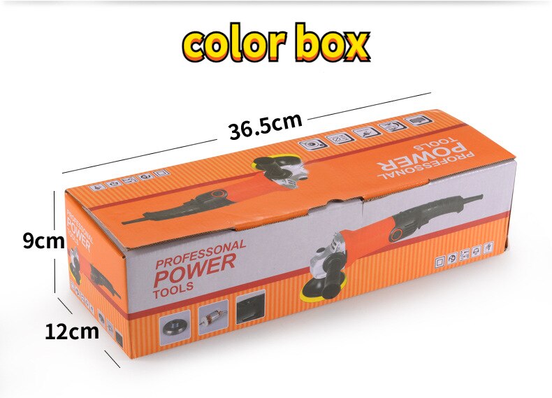 1200W Mini Auto Polijsten Waxen Machine Auto Kras Reparatie Schoonheid Glazuur Sluitmachine Baan Dual Action Auto Detailing Gereedschap