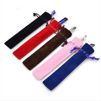5 uds. Fuente/bolígrafo funda cartuchera estuche para lápices con cuerda