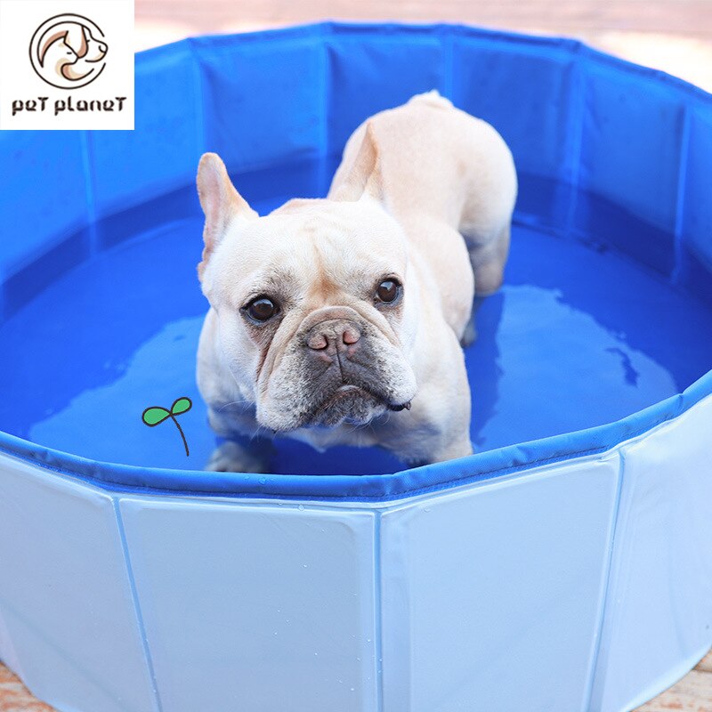 Hund pool vikbar hund simbassäng husdjur bad badkar badkar husdjur pool hopfällbar badpool för hundar katter barn