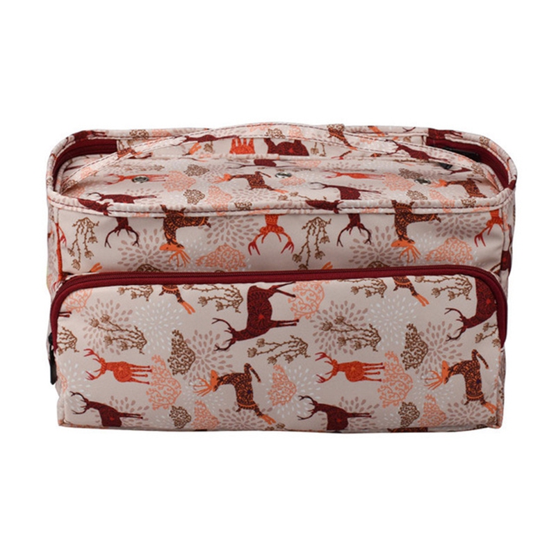 Stricktasche - Garn Aufbewahrung Häkeltasche für Haken, Nadeln & Nähzubehör