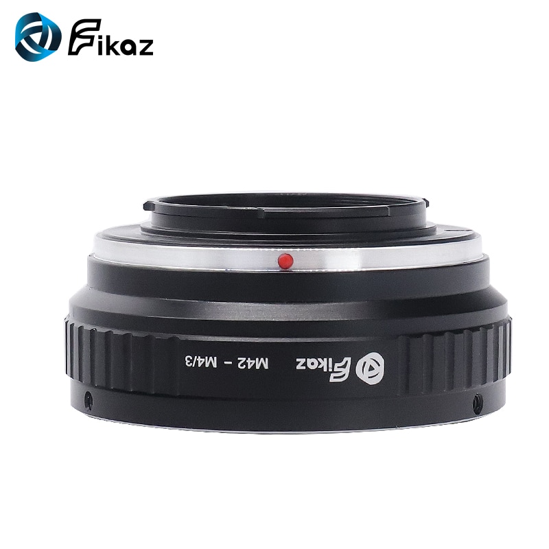 Ficaz M42-M4/3 anel adaptador de lente, para lente de montagem em parafuso m42 para micro 4/3 m4/3 m43 mft para olympus caneta panasonic lumix mount câmera