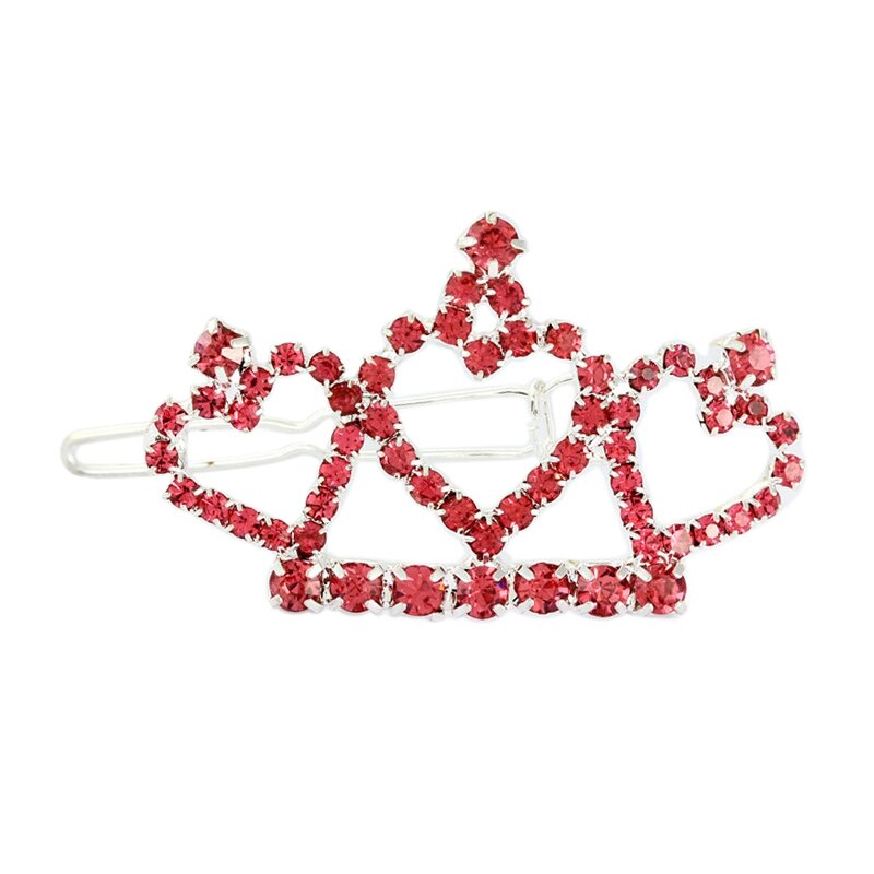 Pet Dog Hairpin Dog Accessories Pet Hair Accessories Dog Hair Grooming for Small Dogs Pet Alloy Hair Clip Pet Supplier: Pet Hair Clip Pink