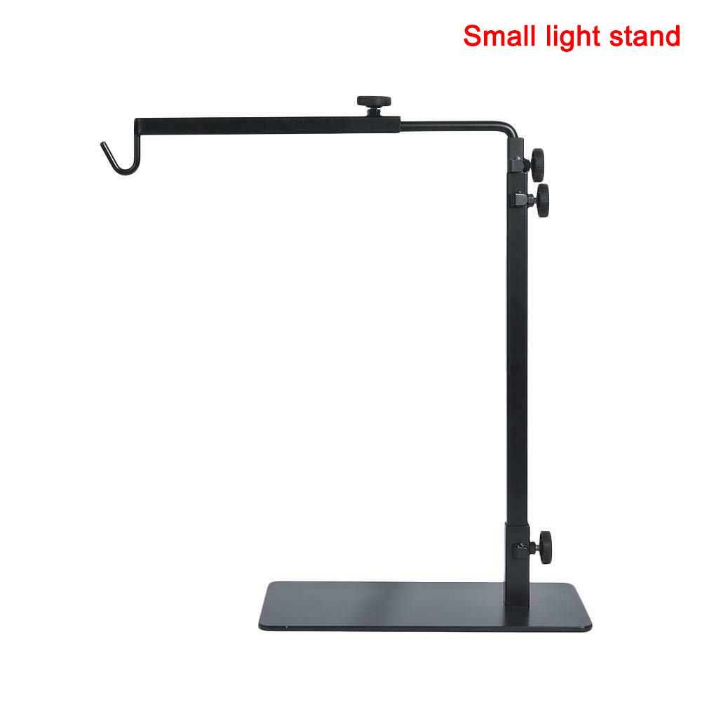 Newly Reptile Lamp Stand Heating Lamp Holder Adjustable Telescopic Metal Light Hanger Holder XSD88: small light stand