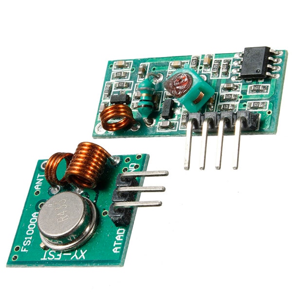 Module récepteur émetteur sans fil DC 5V 4mA 433.92MHZ XD-FST XD-RF-5V