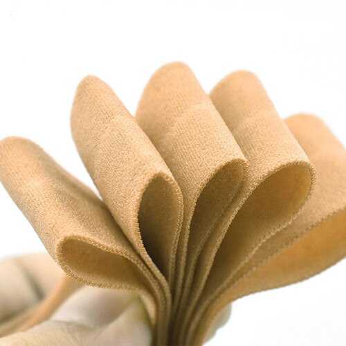 20mm Fold Over Rubber Band Multirole Fabric Spandex 2cm Elastic Bands Tape Garment For Pants Sewing Accessories 5yards: ligth coffee 5yards
