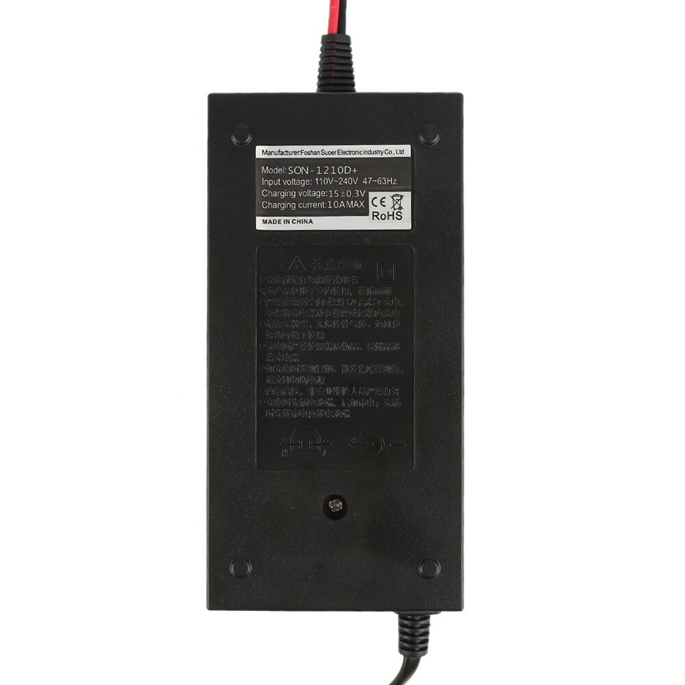 12V 10A Car Charger 110V-240V LCD intelligent display electric car lead - acid battery Charger US/EU Plug Smart Charger XNC