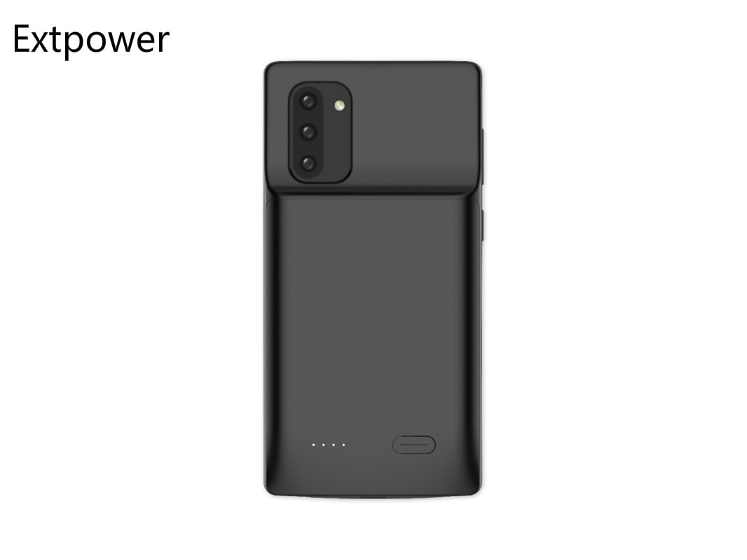 Extpower 5200mAh Voor Samsung Note10 Slim shockproof Battery Charger Case Voor Samsung Note10 Backup Pack Power Bank Case