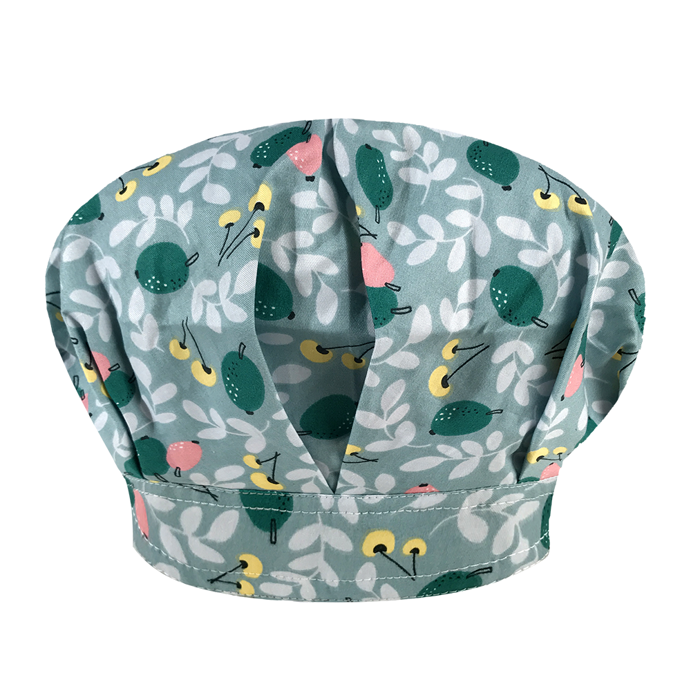 Multicolore coton respirant dessin animé impression florale gommage chapeau animalerie laboratoire spa travail chapeau salon de beauté gommage moelleux casquette: 32087