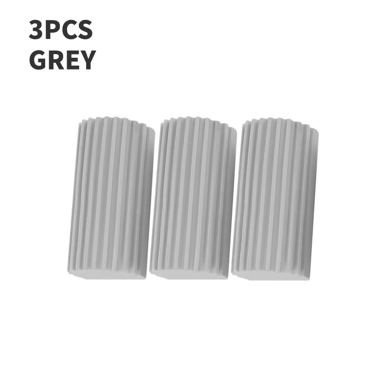 Esponjas de limpieza de polvo, esponja Pva, esponja de limpieza con absorción de agua, esponjas de limpieza para el hogar y el coche, algodón de fricción, 1/3/6 Uds.: Marfíl