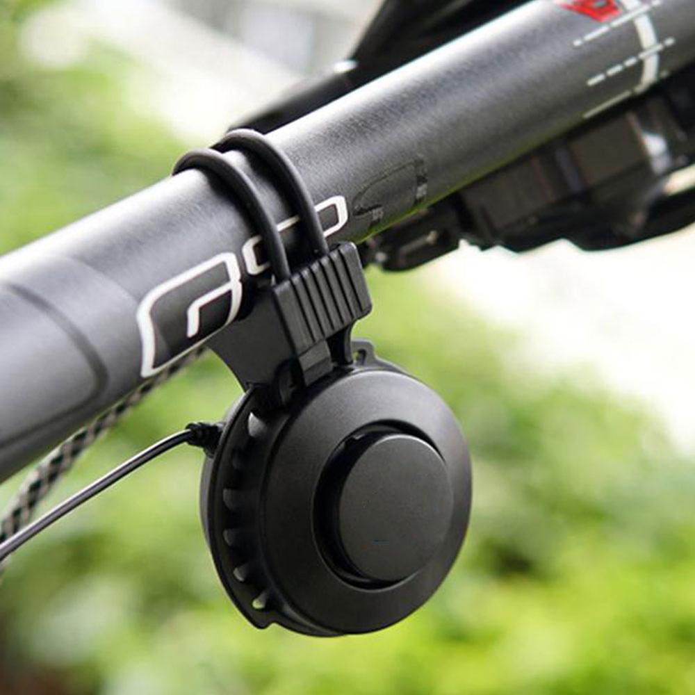 USB Bicycle Electric Horn Rechargeable Whistle Electric Car Mountain Waterproof Electronic Bell Anti-Theft Bicycle Accessories