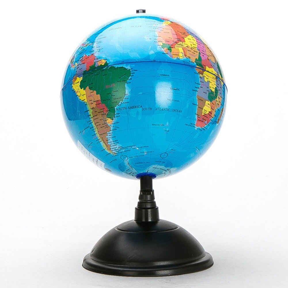 20cm hav verden jordklode kart med dreibart stativ geografi pedagogisk leke forbedre kunnskap om jord og geografi