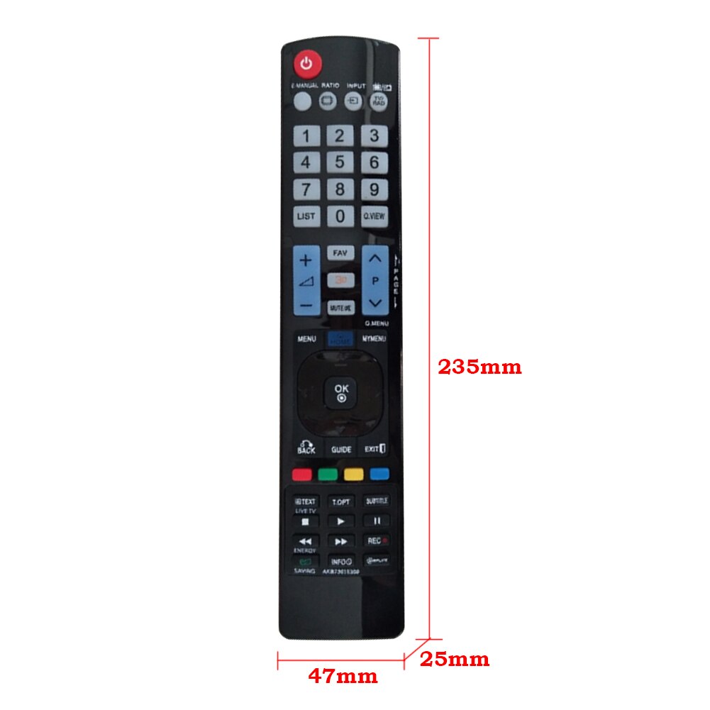 Tv-tarvikkeet kannettava kestävä vakaa kaukosäädin abs herkkä akb 73615309 helppokäyttöinen kodin vaihtotoiminto lg:lle