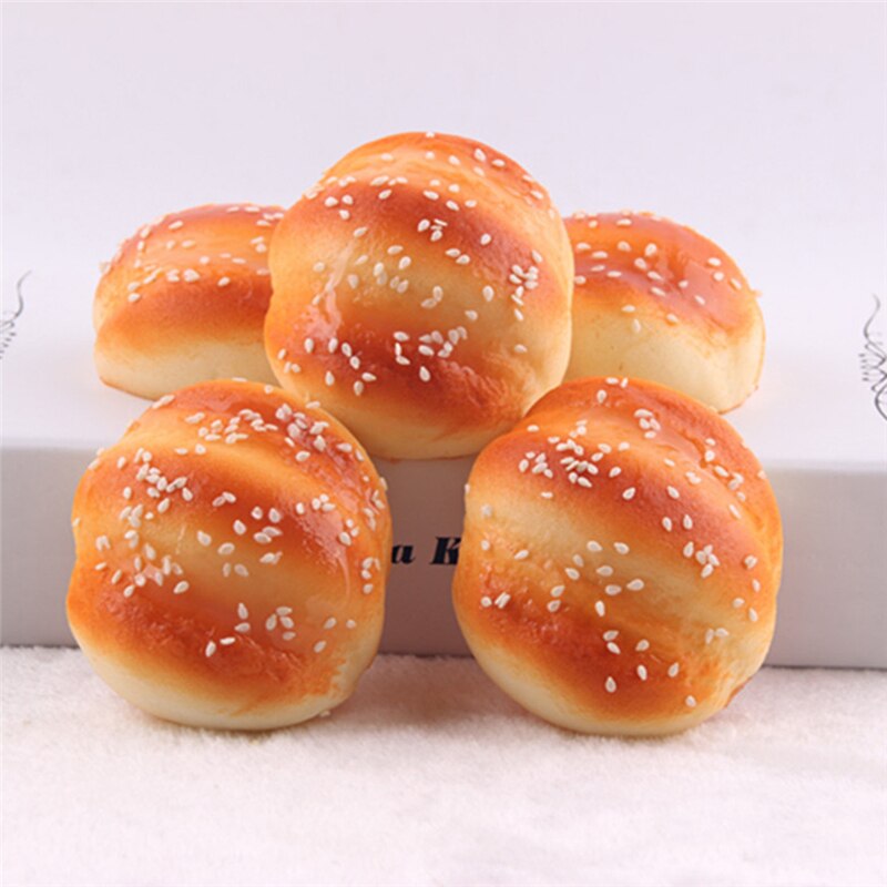 Kawaii Squishy Buns Bread Pretend Play Kitchen Toys fragrancy Shape Marshmallow Bun toy