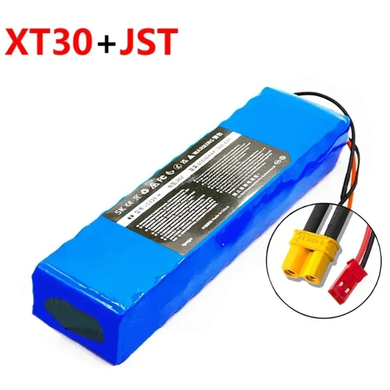 18650 36 V/42 V 10s2p 10500 mAh Elektroroller Power Lithiumbatterie Elektro-Skateboard BMS Roller Balance Auto: Burgunderrot