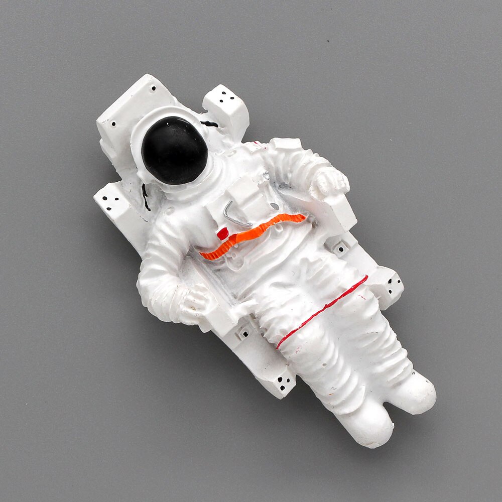 Koelkast Magneten Astronaut Model 3d Magnetische Koelkast Stickers Star Space Astronaut Pilot Stripfiguren Collectie