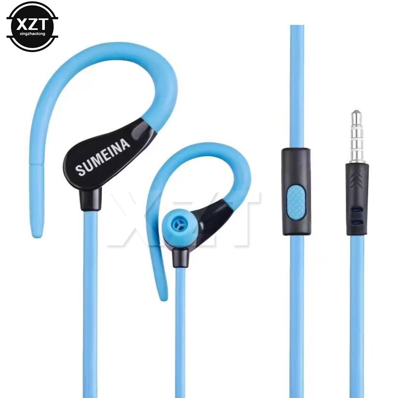 SMN-11 Oortelefoon Hoofdtelefoon 3.5mm Stereo Oorhaak Bass Sound Headset voor Auto Rijden Muziek Uitzendingen Luisteren Oproep Beantwoorden