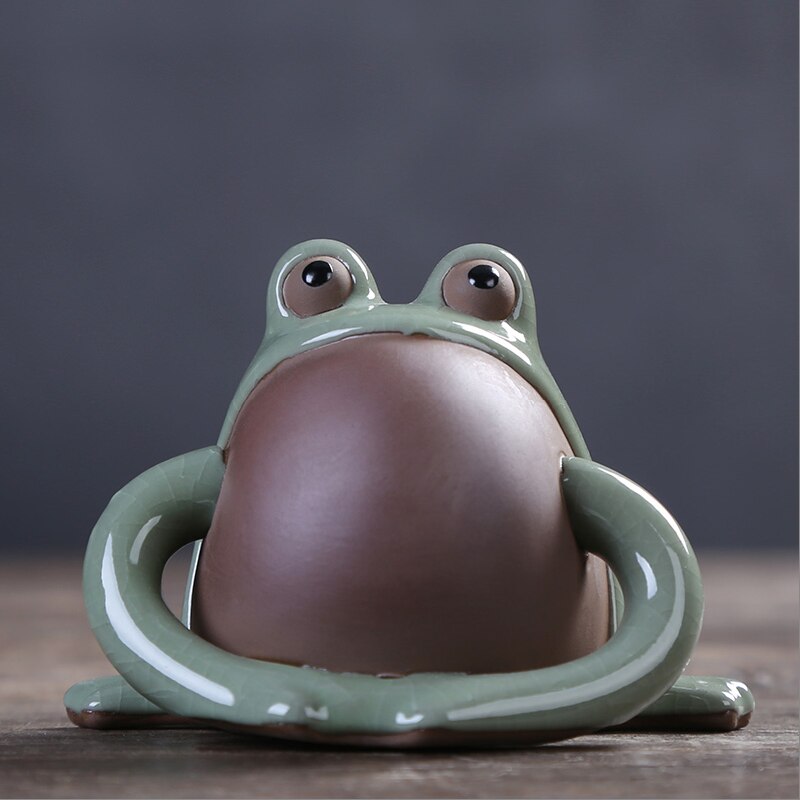Geyao, Frog, Toad, Sitting On The Well, Watching T... – Grandado