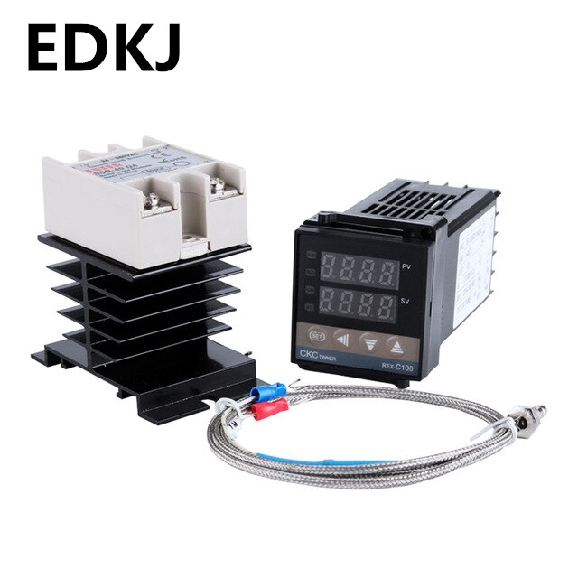 REX-C100 Thermostat RKC PID Digital intelligent Industrial temperature controller 220V/40A RELAY SSR Relay output: B