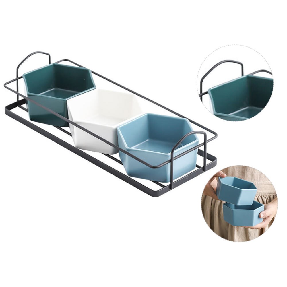 1Set Nuts Container Storage Box Dried Fruit Tray for Kitchen