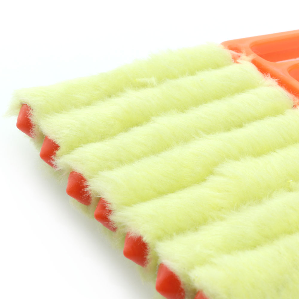LemonBest Microfiber Venetian Blinds Cleaning Brush Slat Dust Cleaner Cleaning Clip Duster Window Air Conditioner Duster Brushes