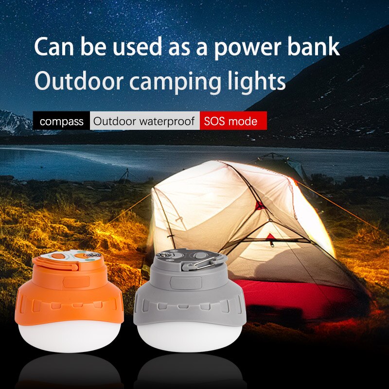 Met Batterij Of Usb Opladen Led Draagbare Lantaarn Led Camping Tent Licht Met Magneet Opknoping Led Werken Noodverlichting