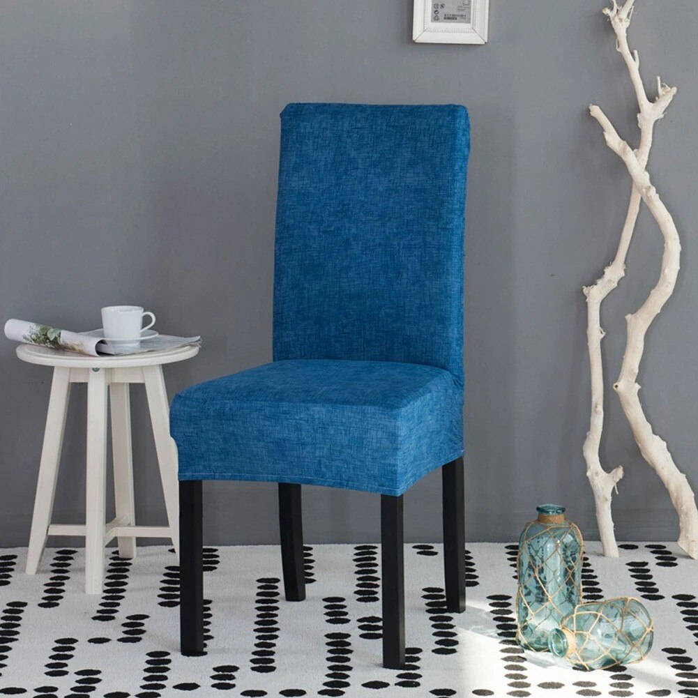 God sunn elastisk stretchy stol beskyttelsestrekk hjemme restaurant stue hotell stoltrekk
