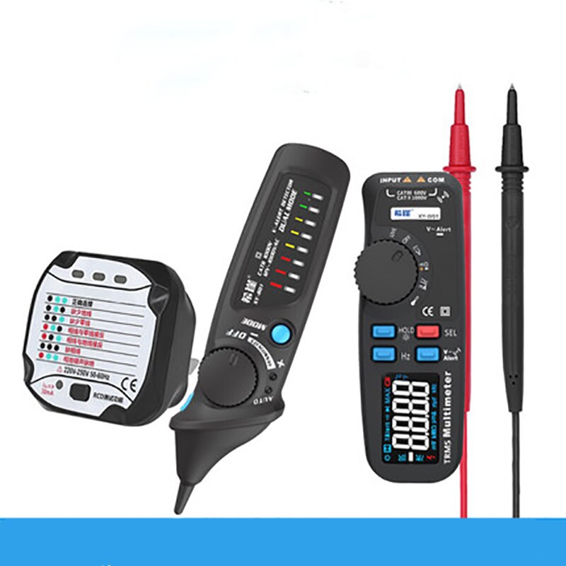 Digital Clamp Meter Zero live Wire Induction Electric Pen, Smart Electric Pen, Dual-Mode Voltage Probe Pen, Multi-Function Circ