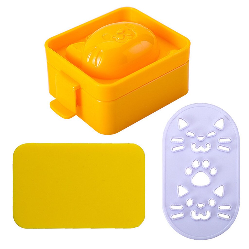 Home Tools Must-Have Items Cat Model DIY Rice Dough Sushi Mold DIY Mould Funny Party Decor For Simple Life: Default Title