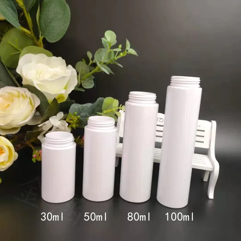 10/30/50PCS White foam pump bottle mascara cleansing Soap Dispenser bubble plastic 30ml 60ml Empty Face Lashes Cleanser